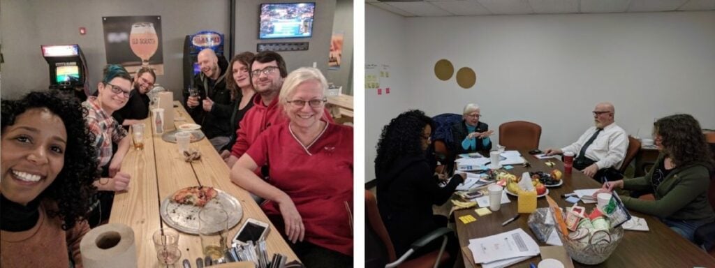 The Clear My Record team, Code for Dayton, and Community Action Partnership