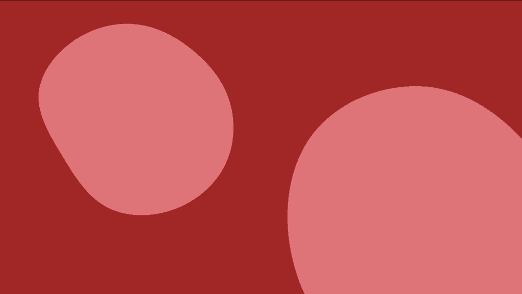 red blobs