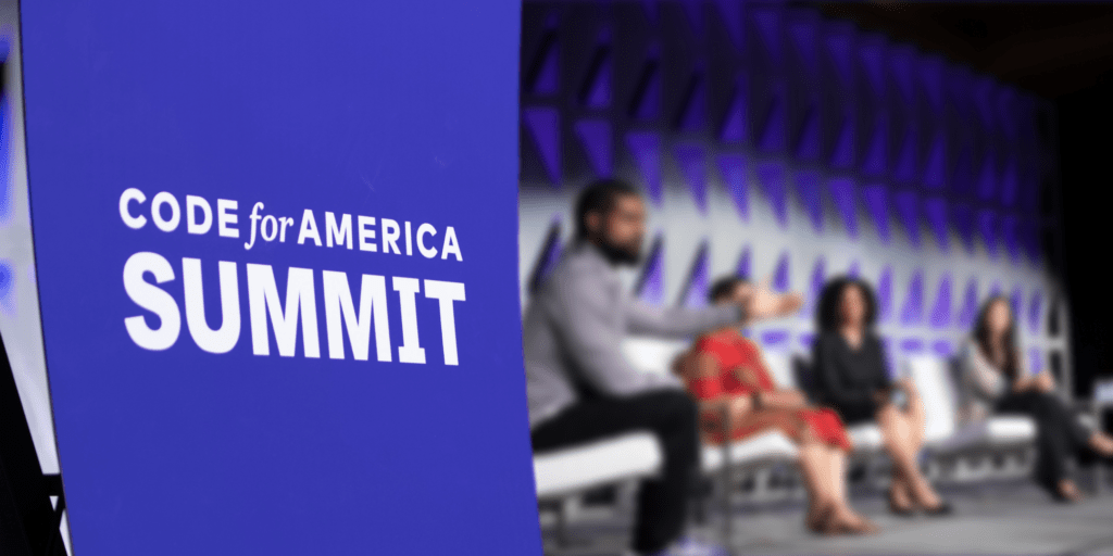 Speakers on state at Code for America Summit 2022
