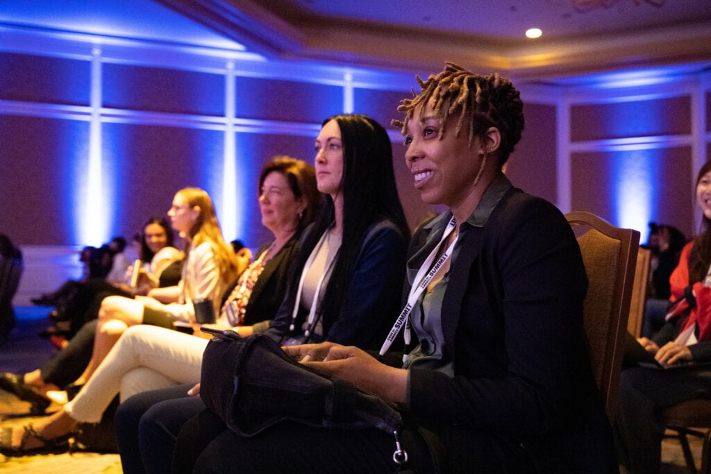 Members of the audience at Code for America Summit 2023