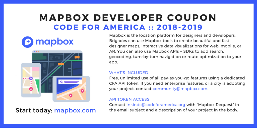 Mapbox Coupon